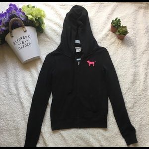 PINK zip up hoodie